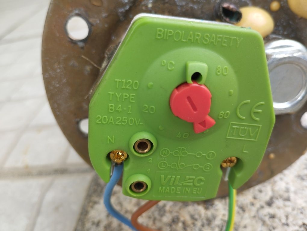 Resistência eléctrica com sonda