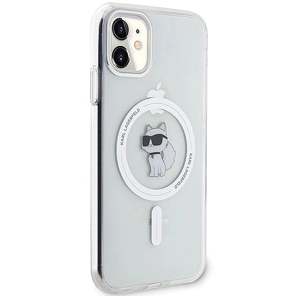 Etui Karl Lagerfeld IML Choupette MagSafe na iPhone 11 / Xr - przezroc