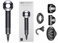 Suszarka do Włosów Dyson Supersonic 1600W HD08 Jonizacja Dyfuzor Szara