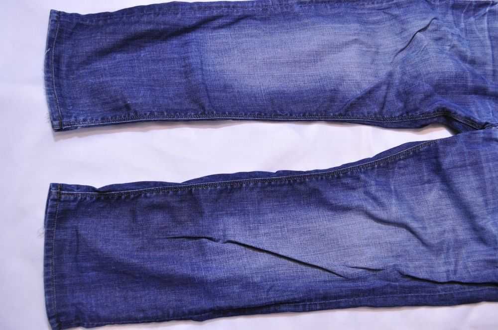 HUGO BOSS Green 34/29 na 160-165cm męskie spodnie jeansowe stretch