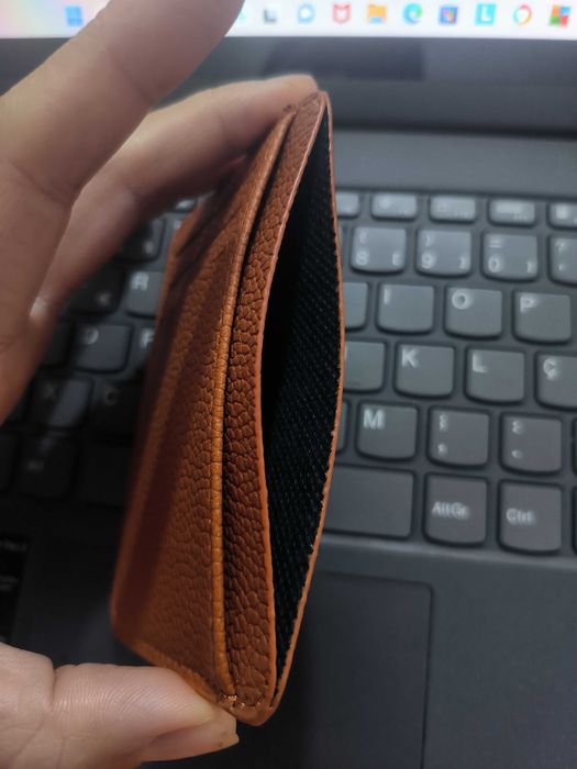 Carteira de homem (personalizado a laser)