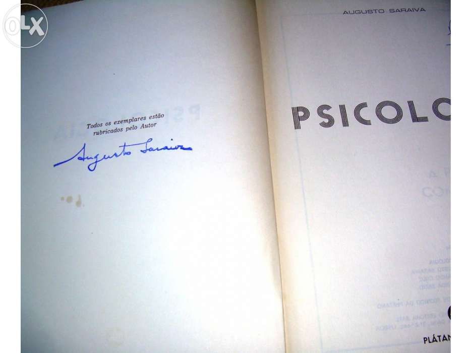 Psicologia- a psicologia como ciência (augusto saraiva)