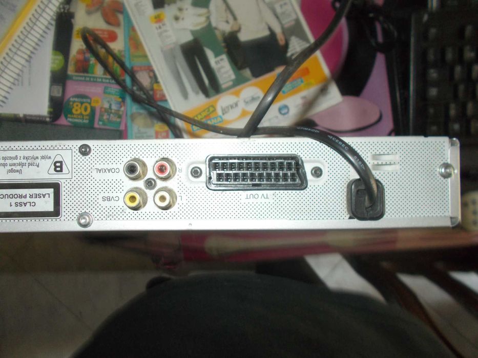 Dvd philips cinzento
