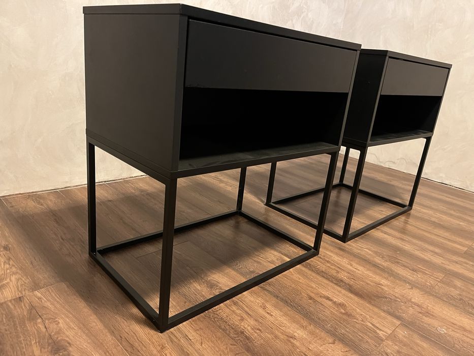 Dwa stoliki nocne vikhammer ikea 60x39