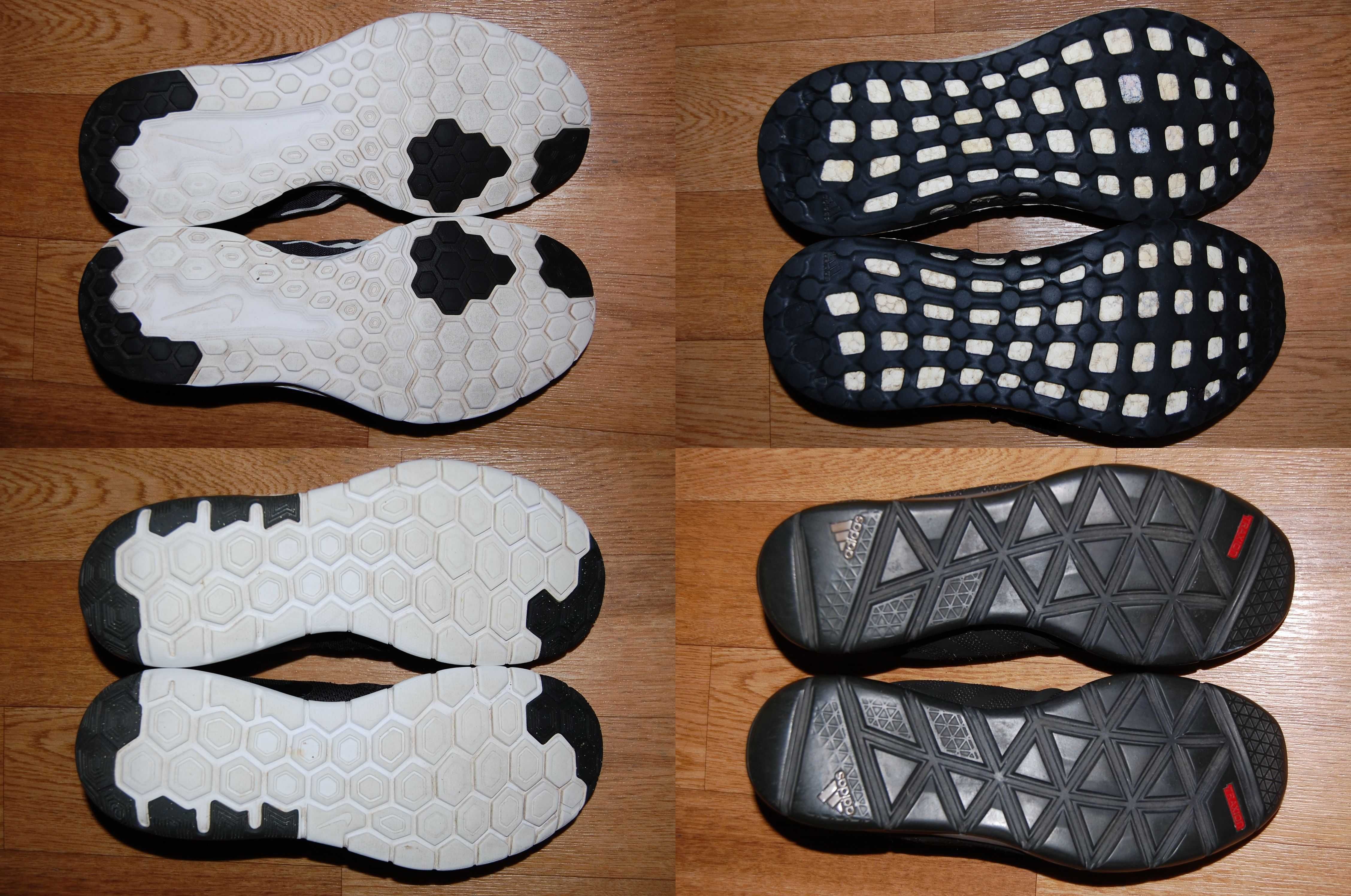 Кроссовки 43,5-44,5 р Nike FS Lite Run Adidas Boost