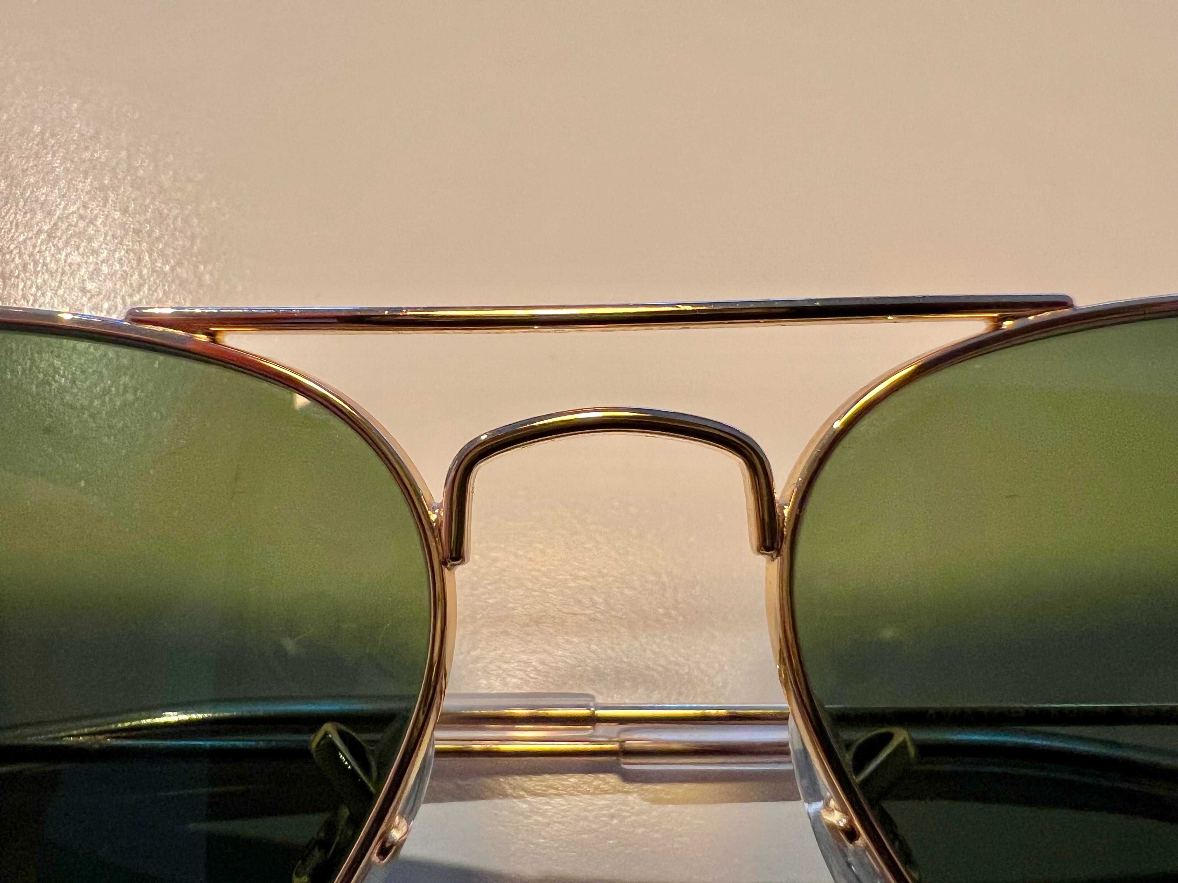Óculos de sol Ray-Ban Aviator Large Metal 55-14 impecável