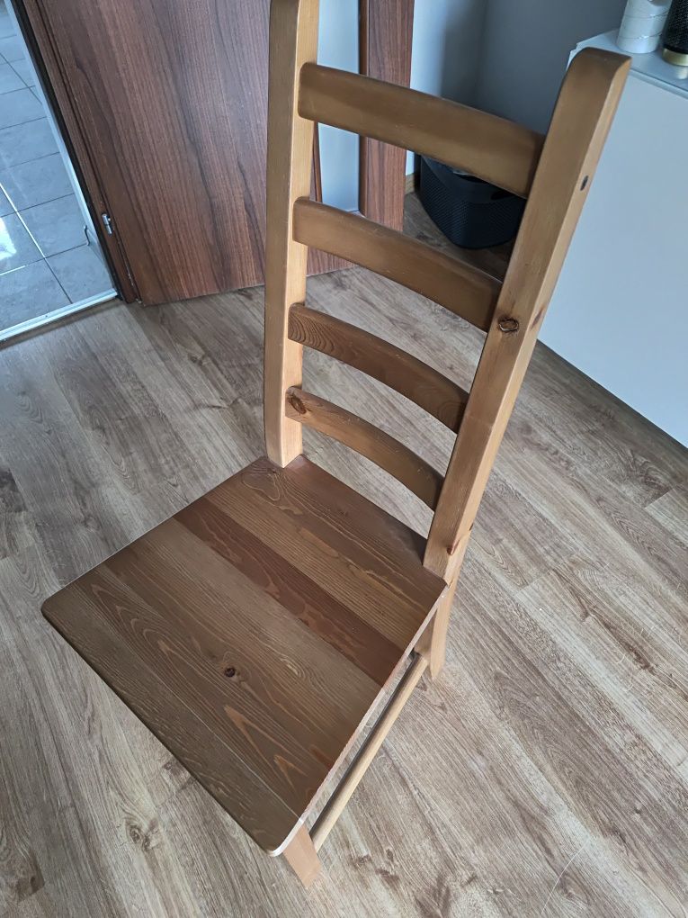 Stol rozkladany z 6 krzesłami ikea