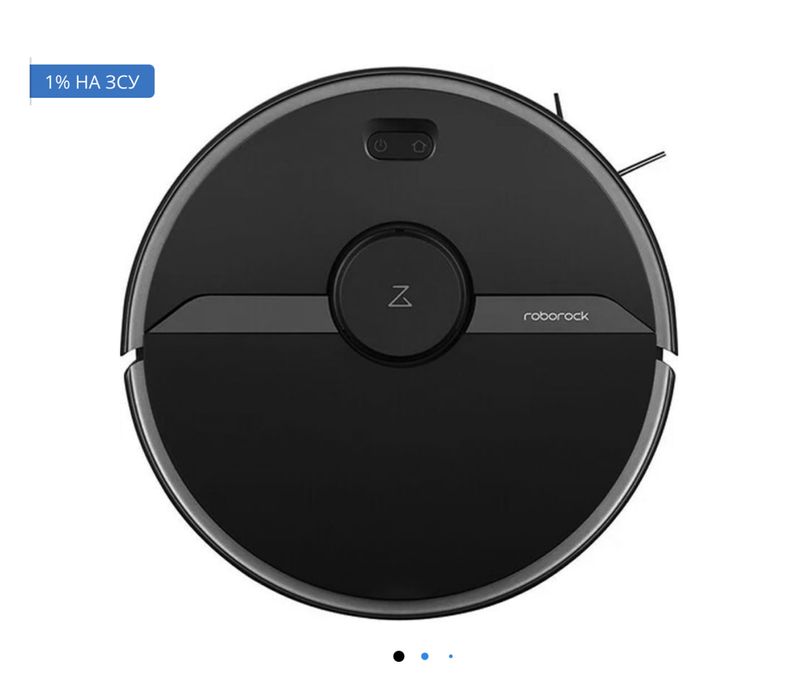 Робот пилосмок Xiaomi Roborock S6 Pure Black