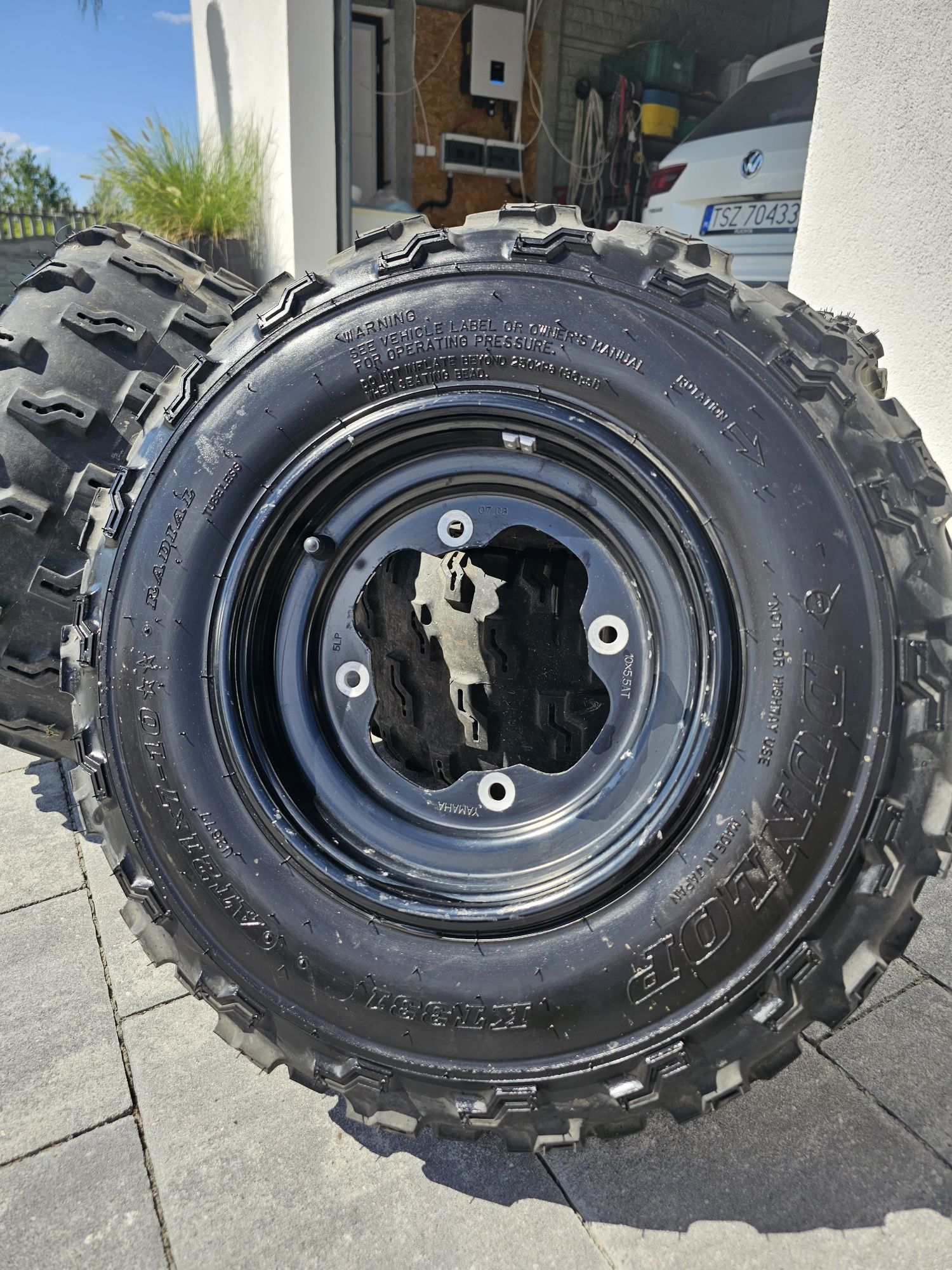 Felgi opony raptor 660 ,700 ,350