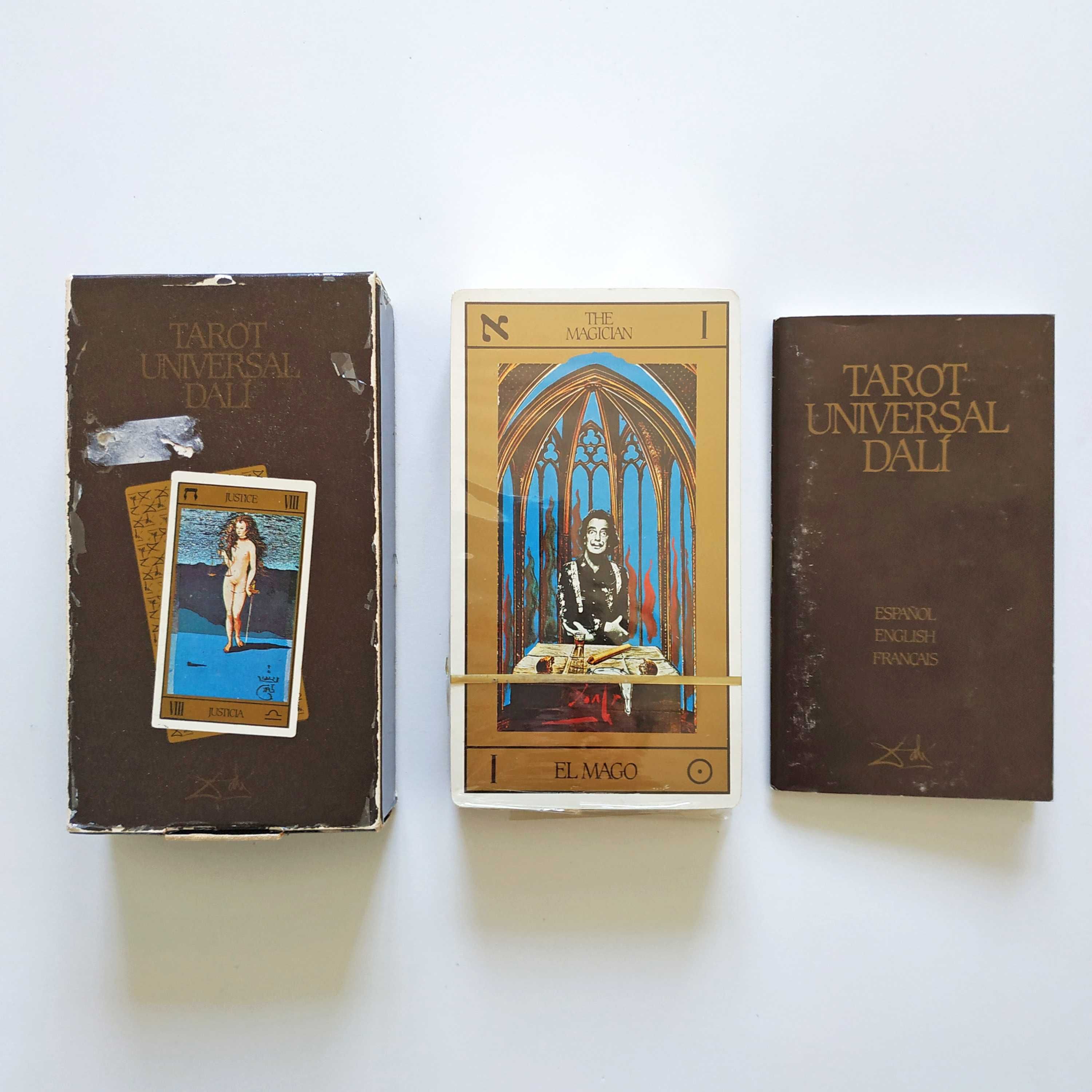 Tarot Universal Dali – baralho de cartas selado - vintage 1984