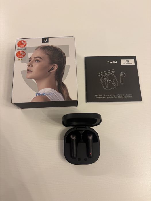 Słuchawki bezprzewodowe Soundpeats TrueAir 2 (czarne)