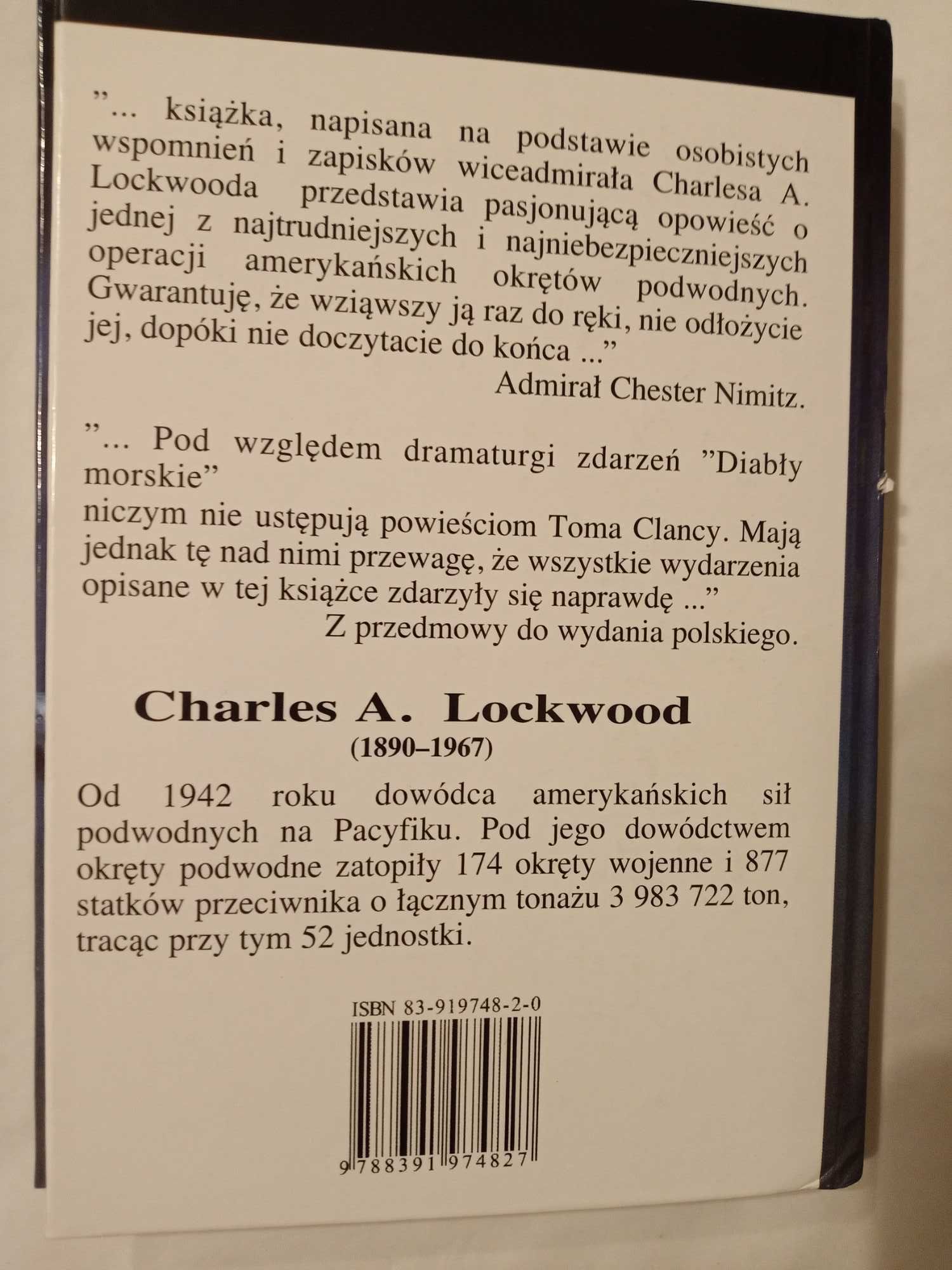 Diabły MOrskie - Ch.Lockwood 2003