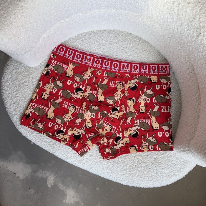 Новорічні, чоловічі, бавовняні труси на подарунок «книга кохання»