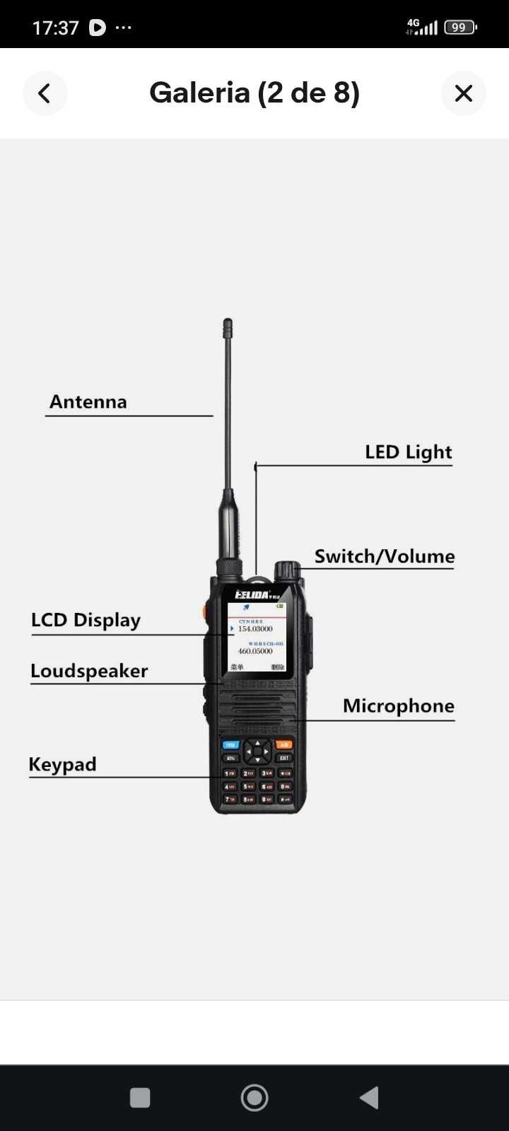 Walkie-talkie  novo