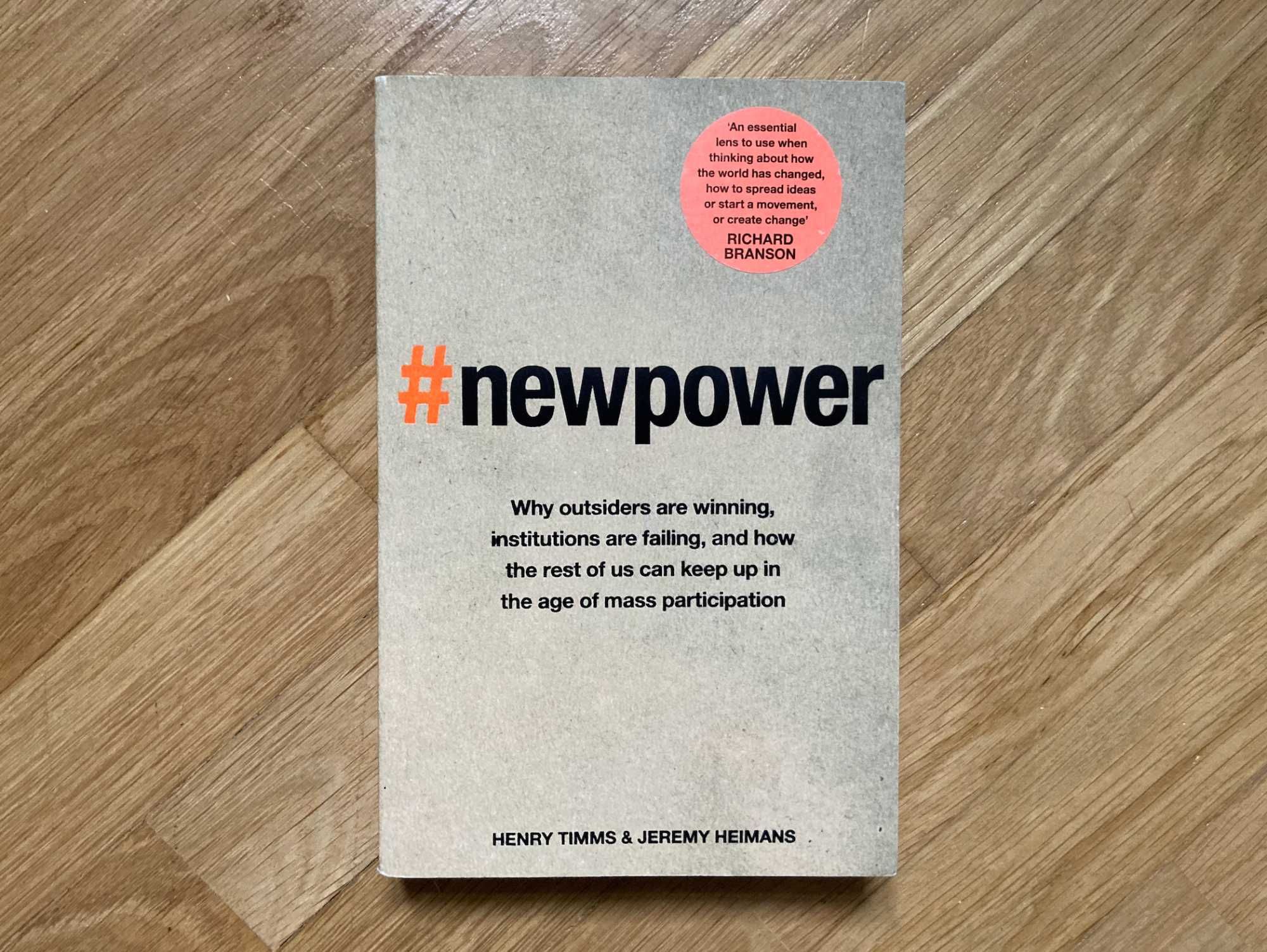 New Power, Jeremy Heiman, Henry Timms