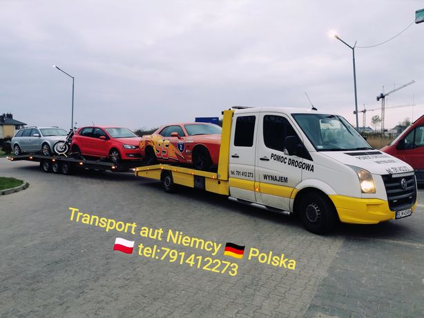 Transport aut z niemiec 1300 zł pod dom.