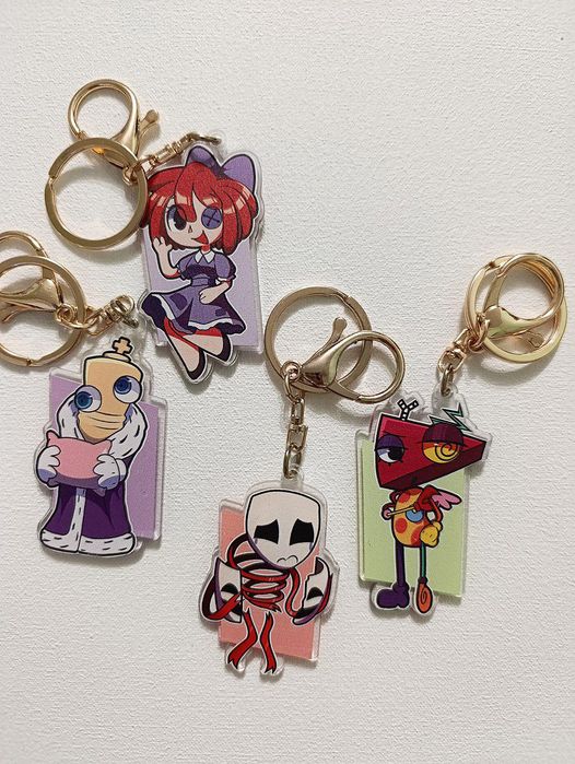 Брелки по Цифровому цирку. Брелок по цифровому цирку