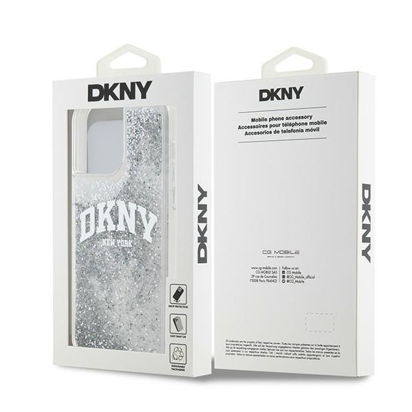 DKNY DKHCP15LLBNAET iPhone 15 Pro6.1" biały/white hardcase Liquid