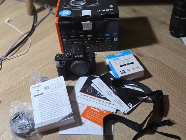 Sony A7 II a7m2 bdb stan pełna klatka okazja gwarancja 12.2025