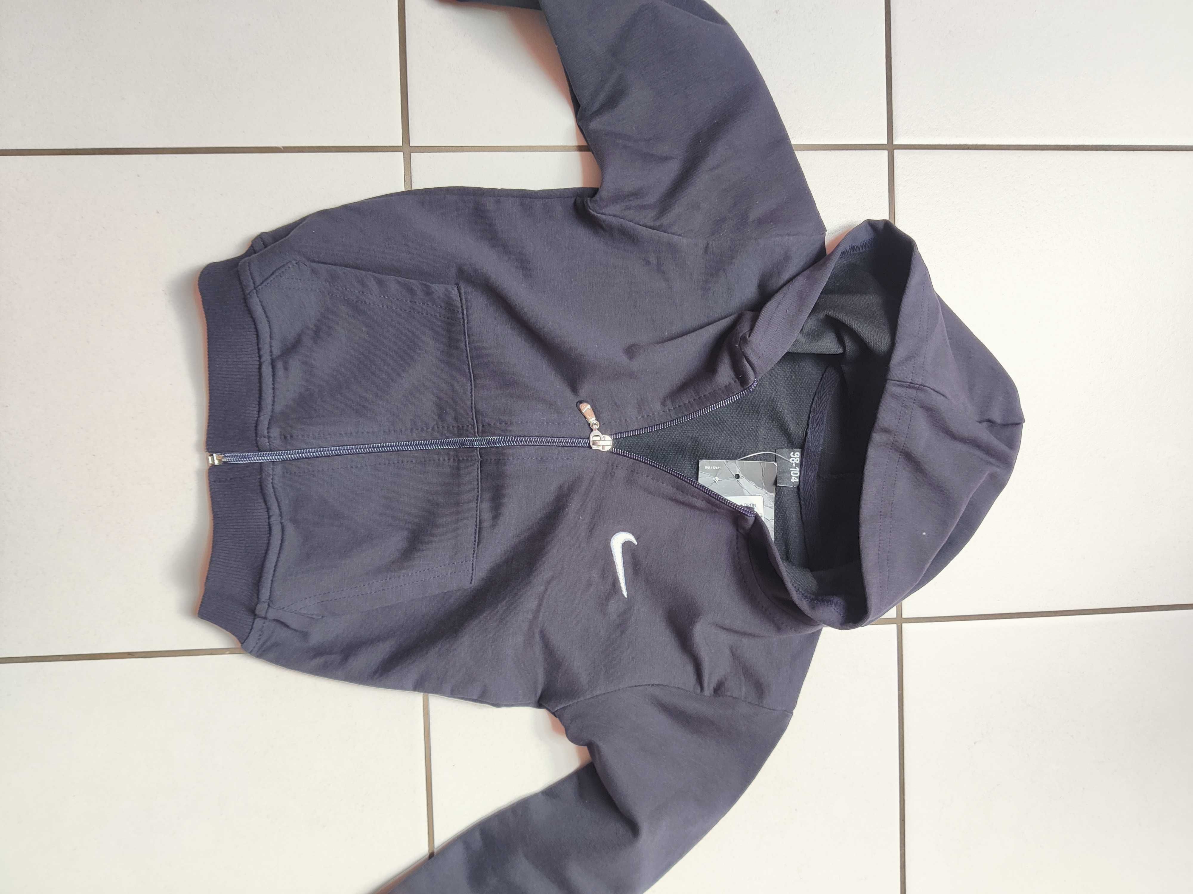 bluza dresowa dziecięca Nike granatowa  98-104