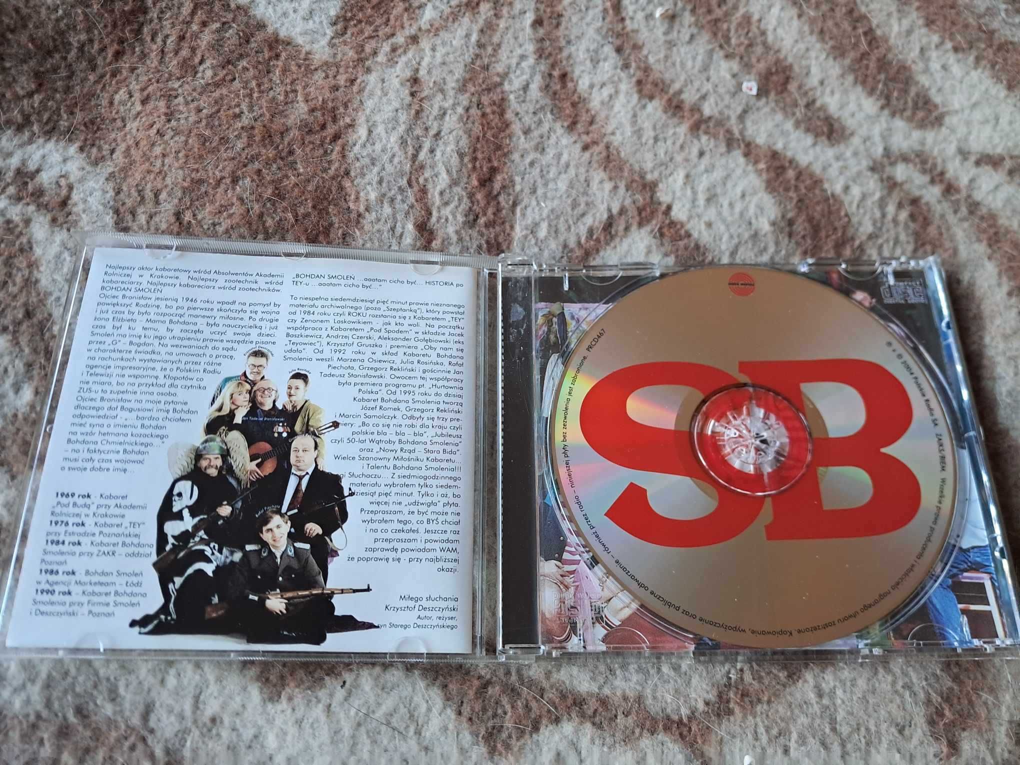 Bohdan Smoleń aaatam cicho być...HISTORIA po TEY-u płyta CD