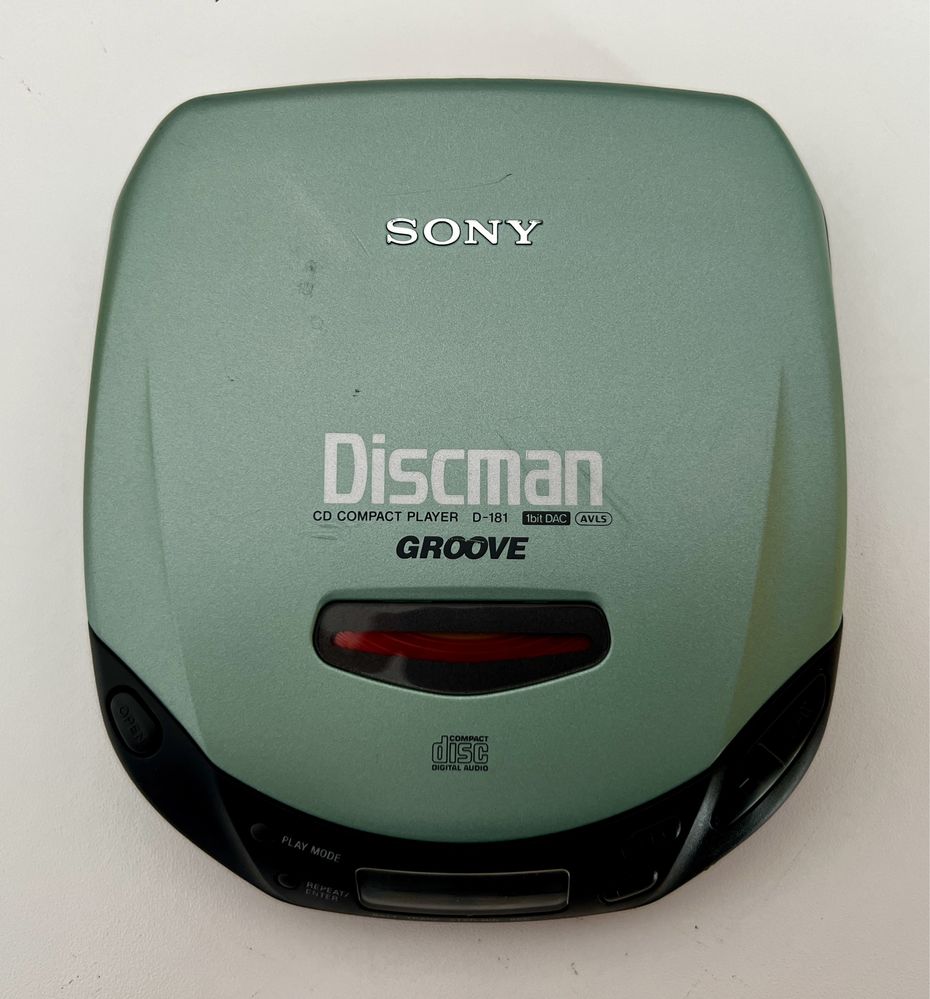 Leitor Sony Discman D-181 Groove