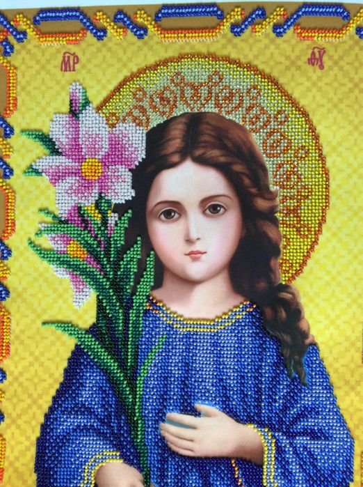 Продам вишивку з бісеру. «Три-річниця»