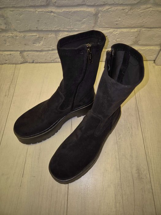 Buty damskie, czarne, 38 rozmiar, nowe