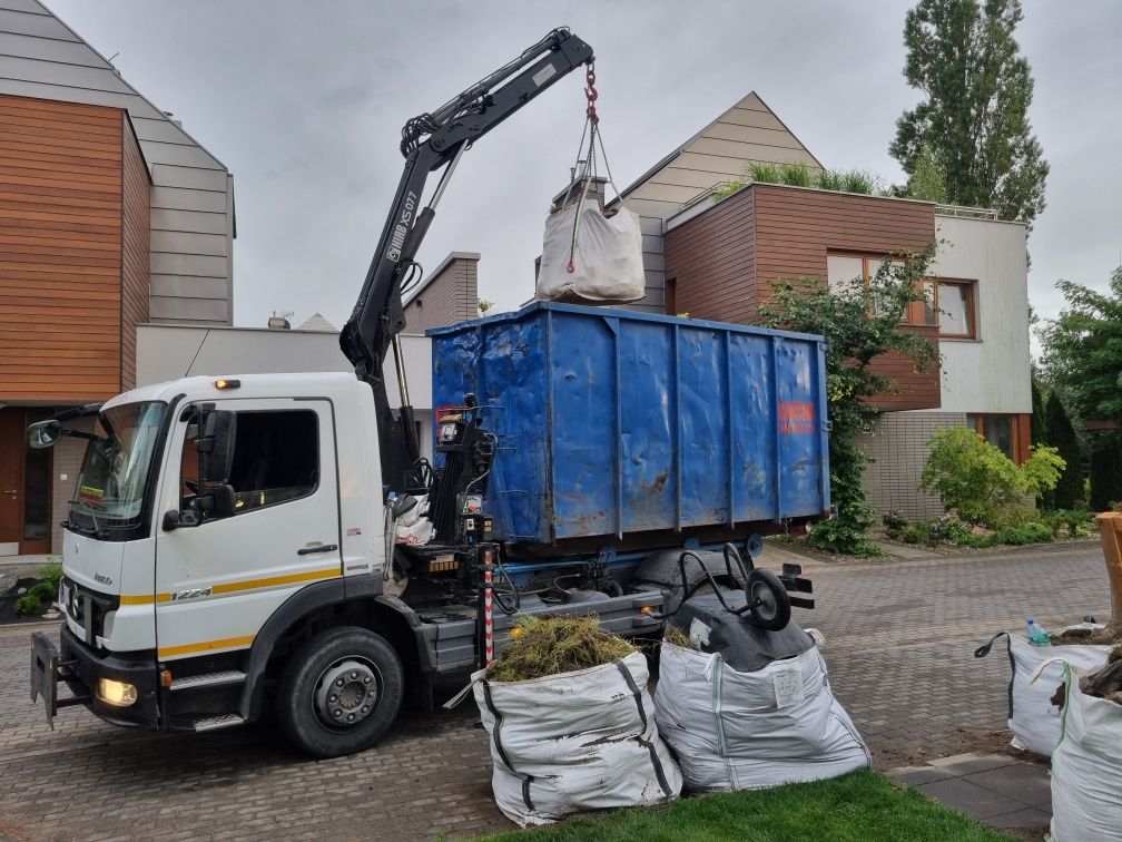 Wywóz odpadów kontenery worki Big Bag