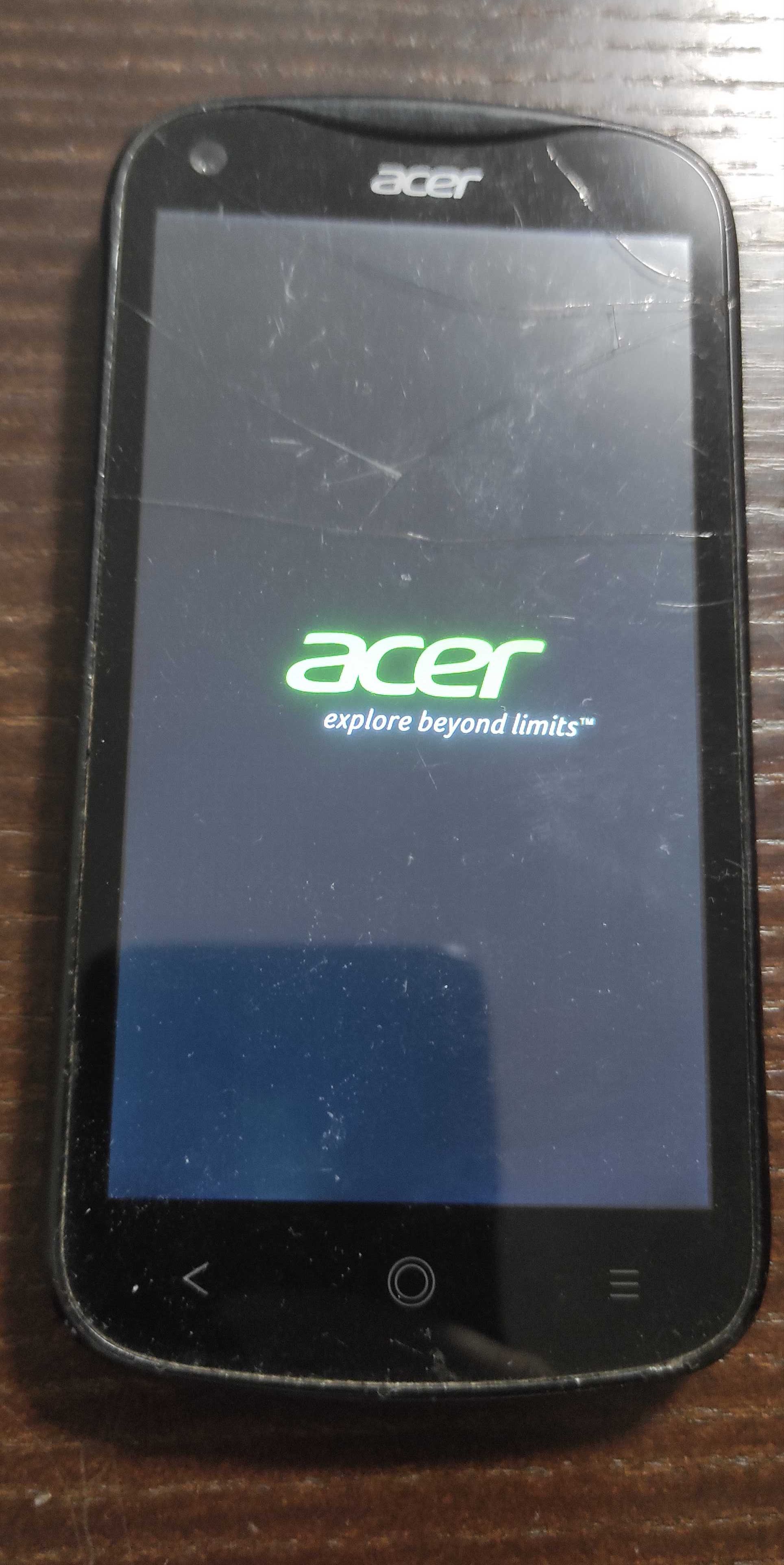 Телефон мобільний ACER V370 чорний, робочий.