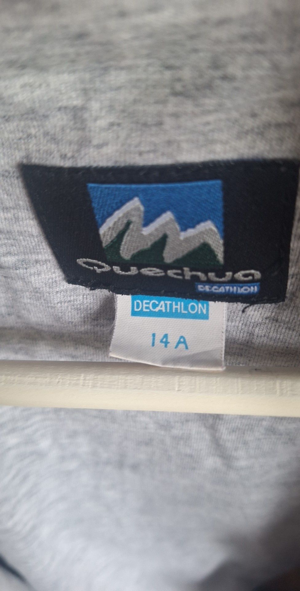 Kurtka damska/dziewczęca, wiatrówka, granatowa,Quechua, r. M/14 lat