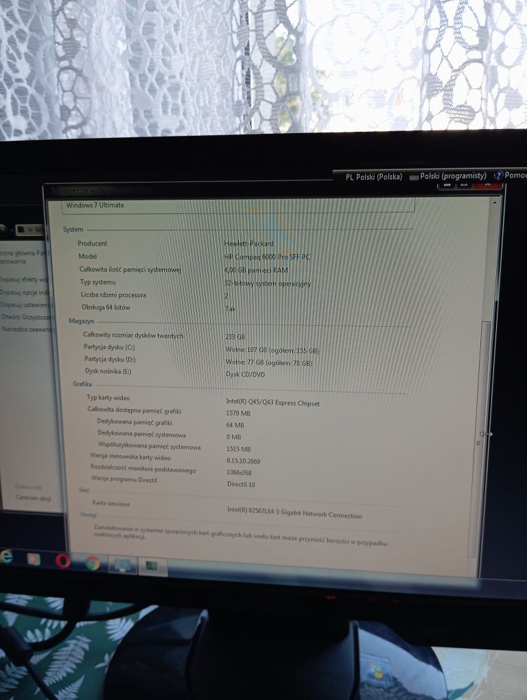 Komputer stacjonarny HP Compaq 6000