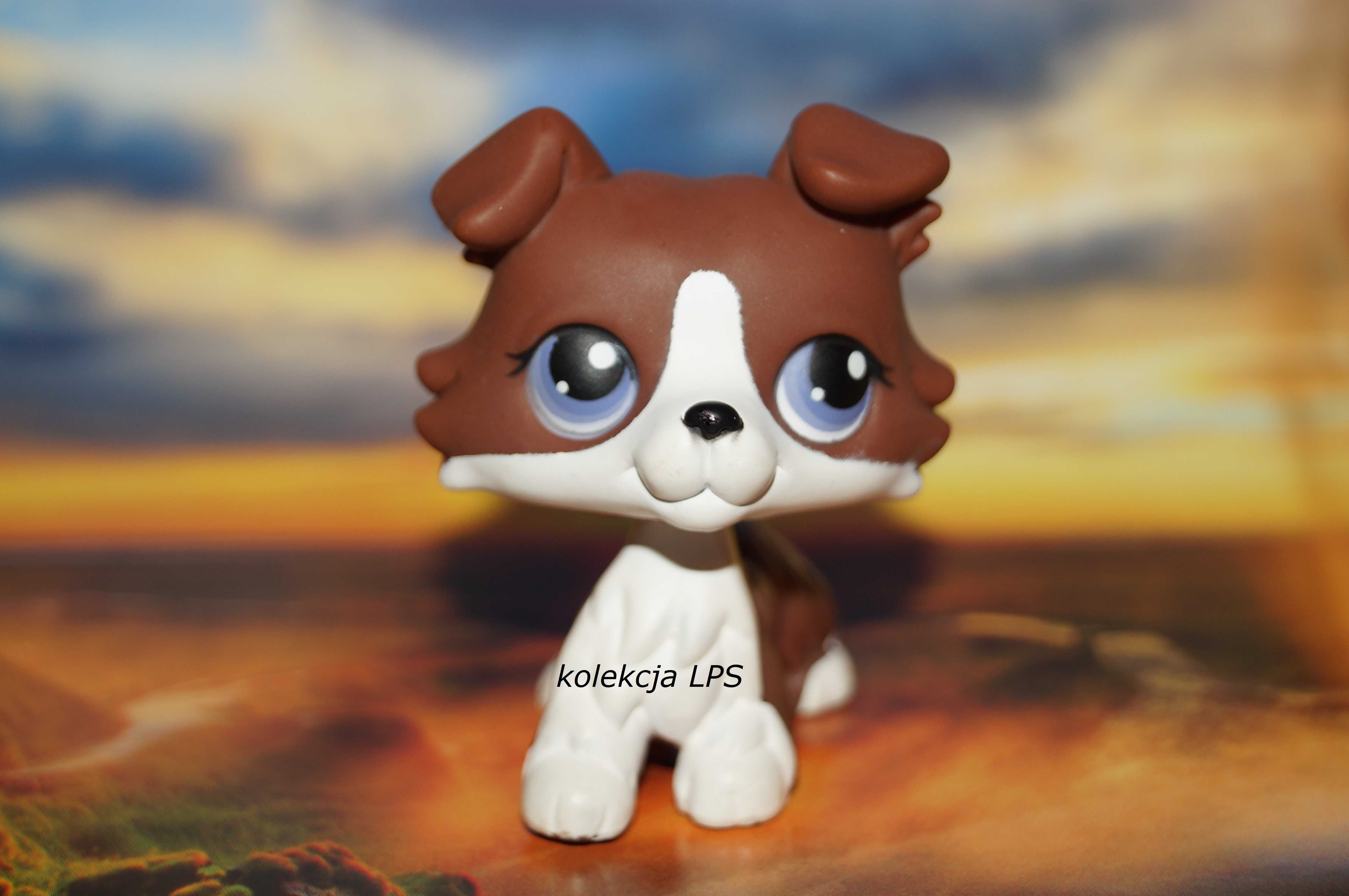 LPS Littlest Pet Shop collie puzzle oryginalny POP oryginał UNIKAT