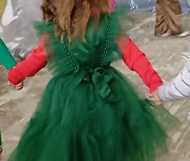 Плаття нарядне, святкове, з фатину, новорічне, 110р