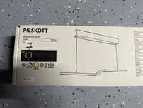 Ikea PILSKOTT Lampa wisząca LED, smart czarny, 97 cm NOWA