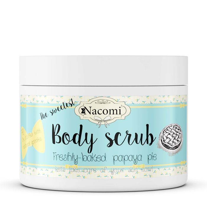 Nacomi Body Scrub Peeling Do Ciała Świeże Ciasto Z Papają 200G (P1)