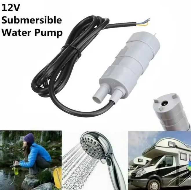 Bomba de Agua Submersível 12V Autocaravana Camper