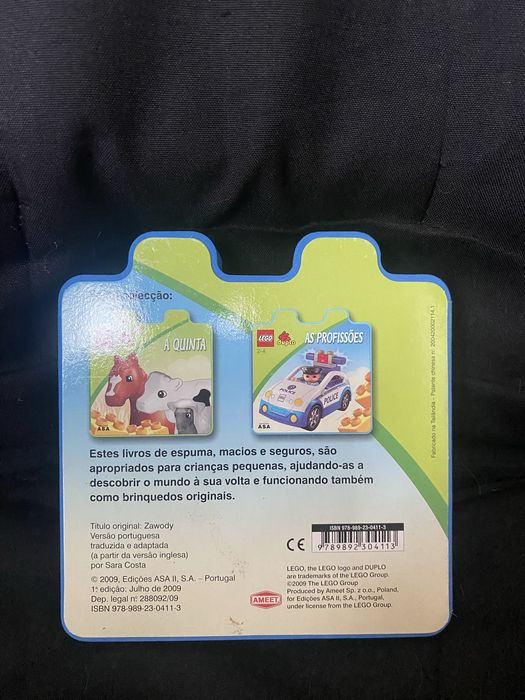 Livros Lego Duplo - Pack de 2 livros 2-4 anos em espuma