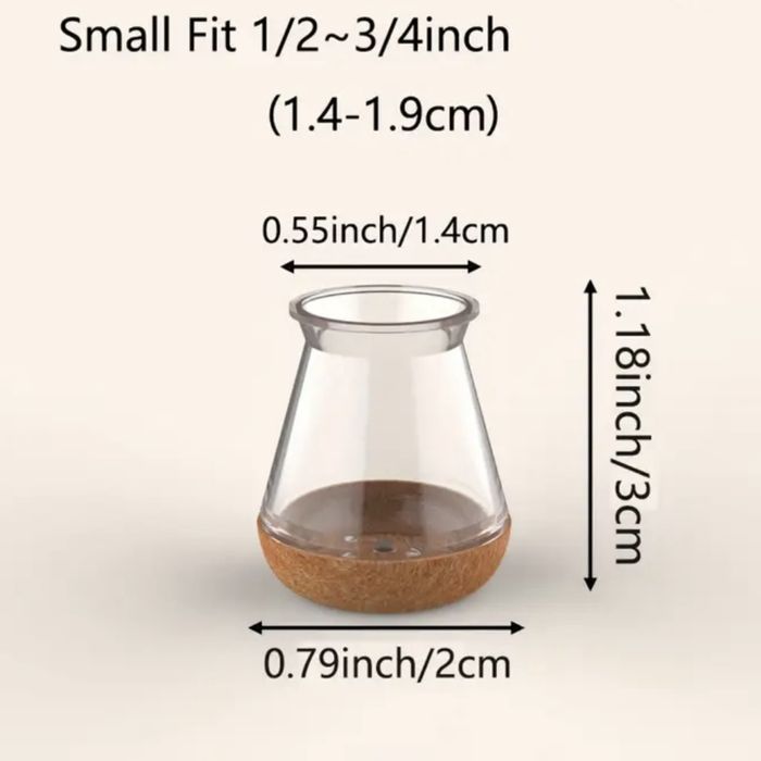 16 шт Силіконові захисні накладки на ніжки меблів