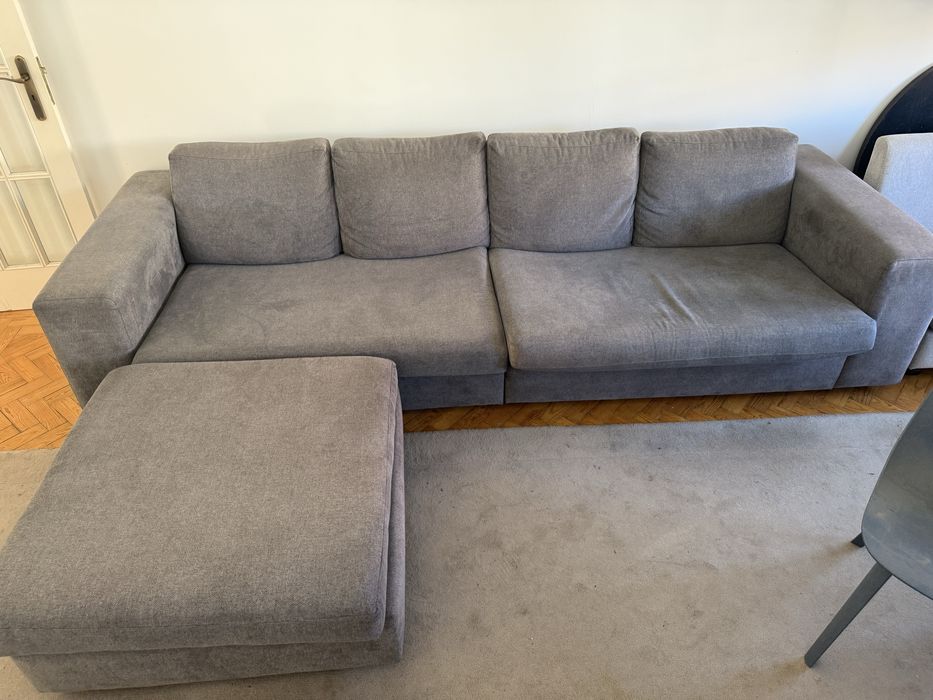 Sofa de Sala com Chaise Longue