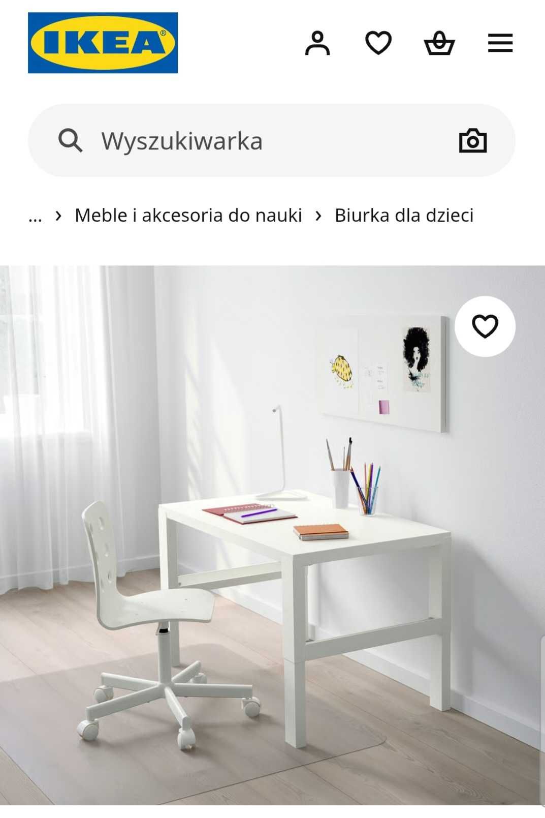 Biurko IKEA Pahl
