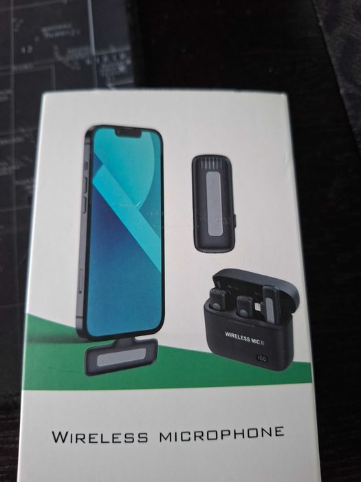 MIKROFON KRAWATOWY bezprzewodowy , Iphone 2szt . OKAZJA