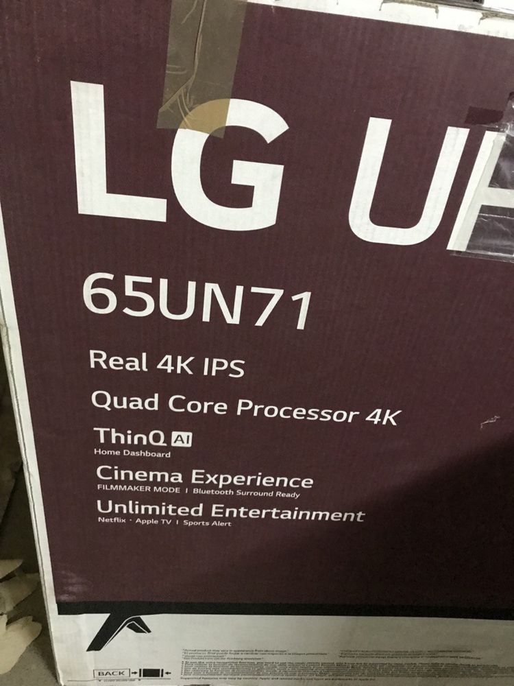 65ʼʼLG UN71 UHD 4K Smart