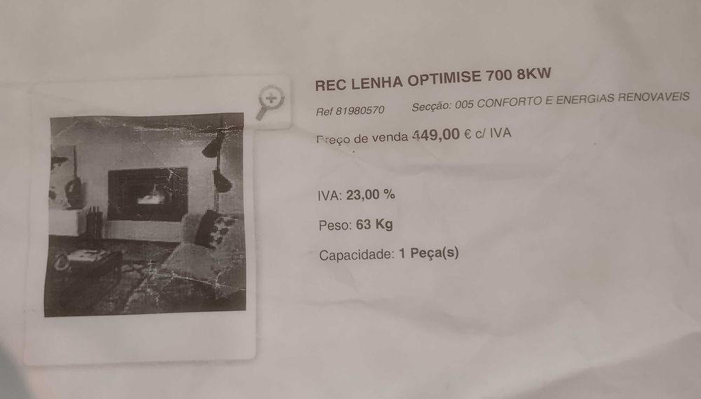 Recuperador de calor a lenha