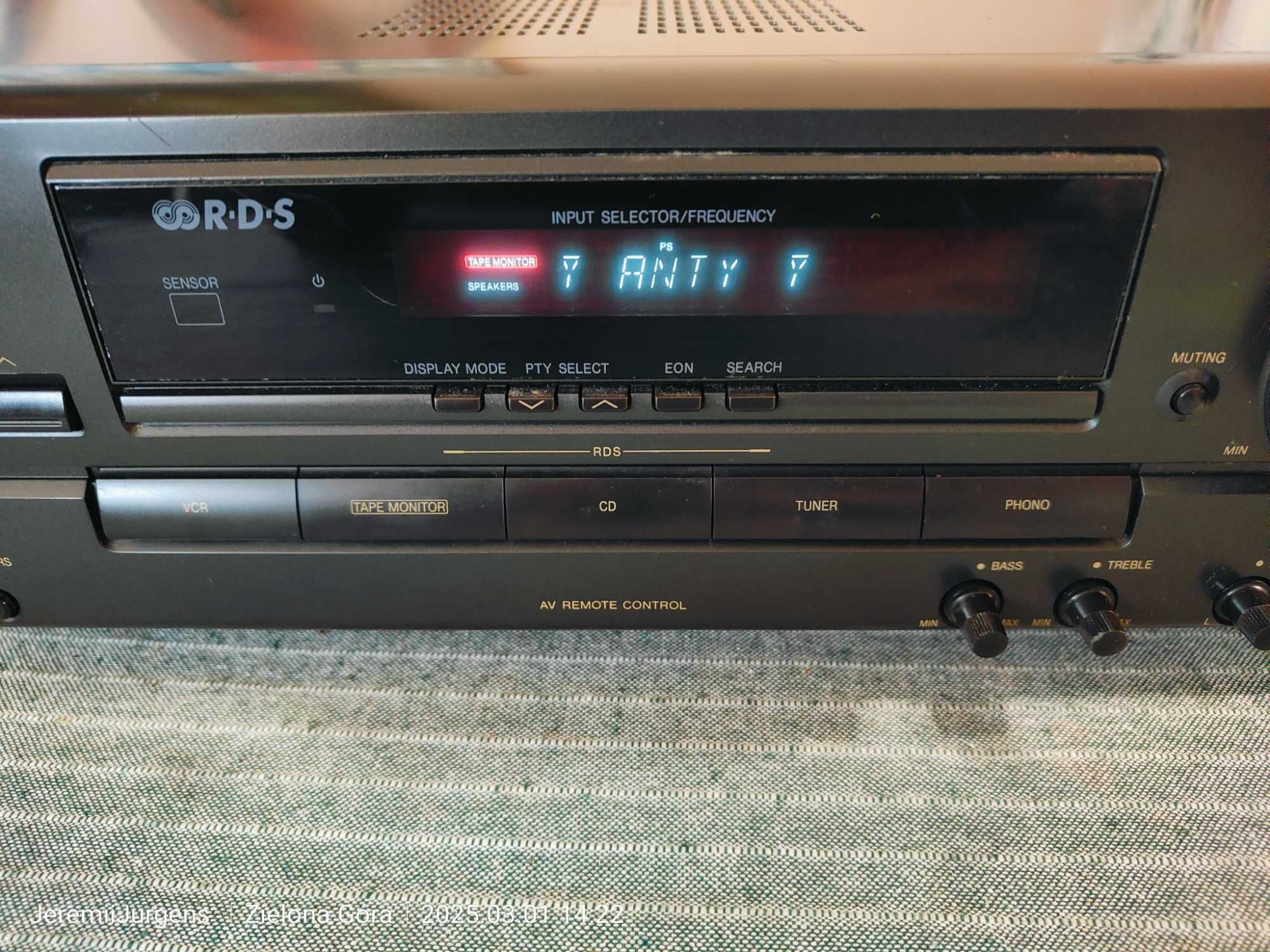 TECHNICS W Pełni Sprawny Amplituner Audio Stereo SA-EX140