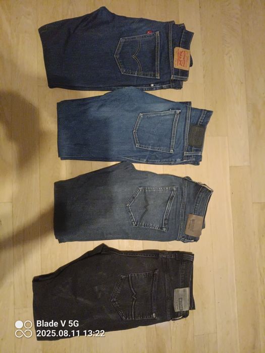 Spodnie męskie jeansy Levi's Mustang