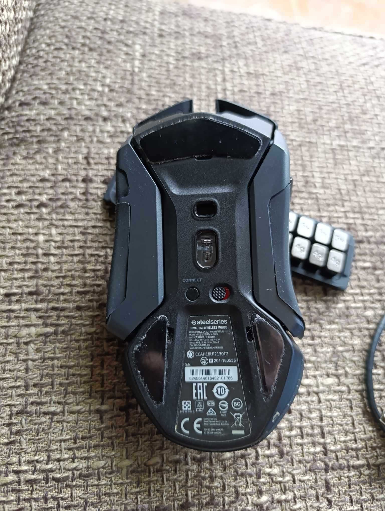 Mysz SteelSeries Rival 650 Wireless