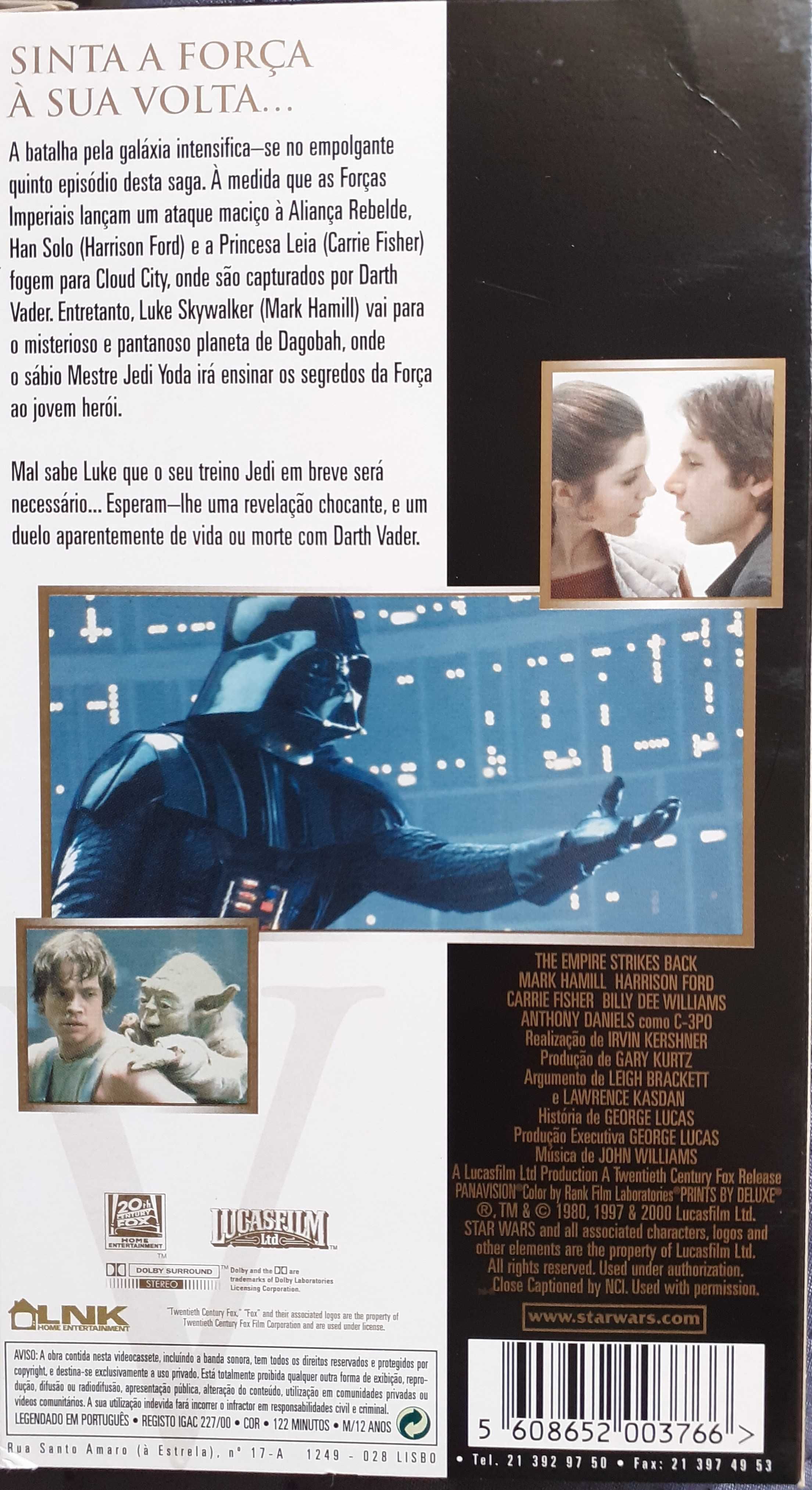 Star Wars - Triologia IV V VI (VHS)
