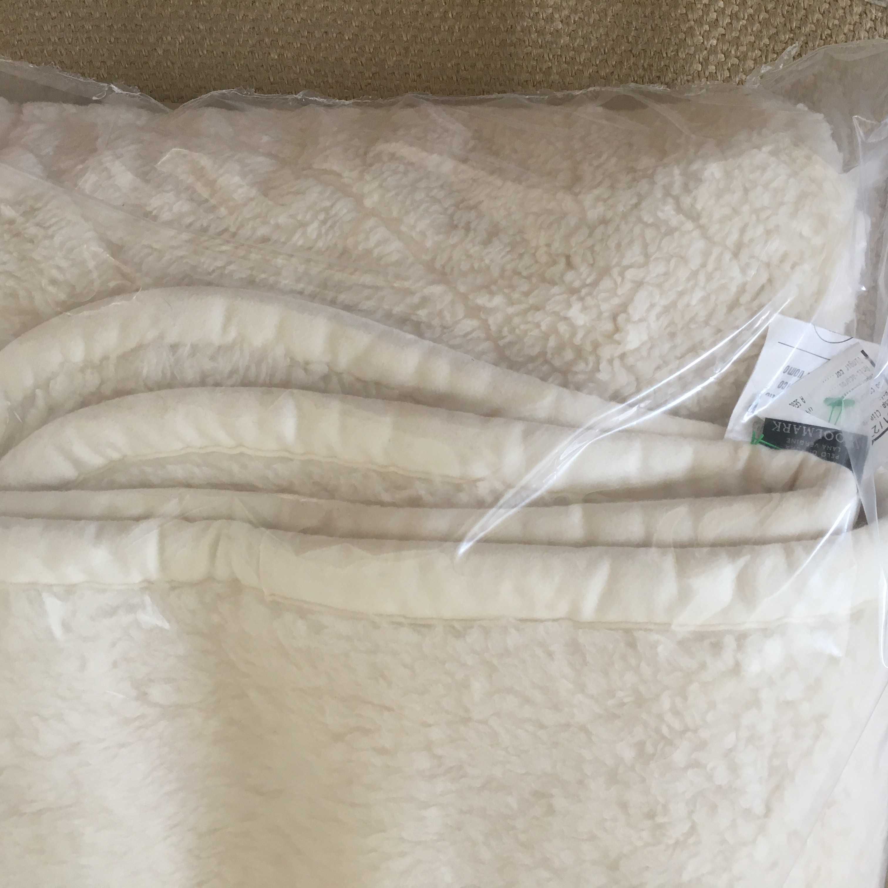 Cobertor Lã Merino, 100% lã virgem,usado 1 vez