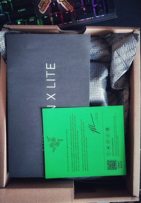 Новые Игровые наушники RAZER KRAKEN X LITE